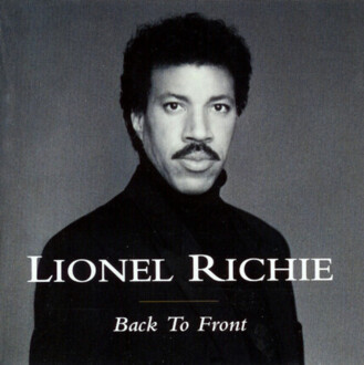 RICHIE LIONEL - Back To Front. Okładka płyty