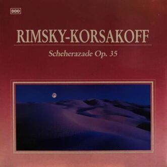 RIMSKI-KORSAKOW NIKOŁAJ - Scheherazade, op. 35. Okładka płyty