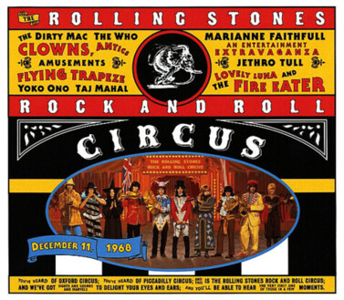 ROLLING STONES - Rock And Roll Circus. Okładka płyty