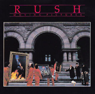 RUSH - Moving Pictures. Okładka płyty
