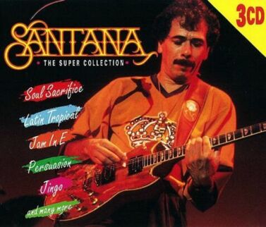 SANTANA - Super Collection. Okładka płyty