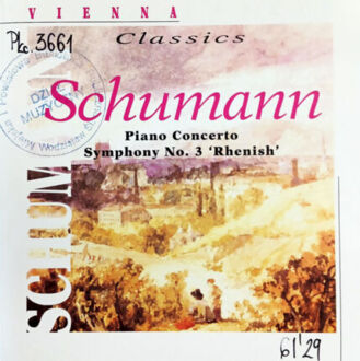 Zdjęcie do SCHUMANN ROBERT - Piano Concerto, Symphony No. 3 'Rhenish'