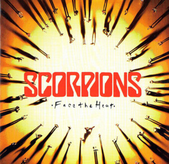 SCORPIONS - Face The Heat. Okładka płyty