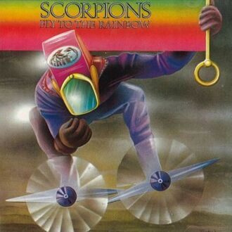 SCORPIONS - Fly To The Rainbow. Okładka płyty