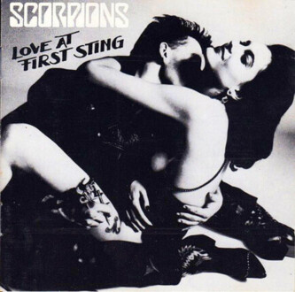 SCORPIONS - Love At First Sting. Okładka płyty