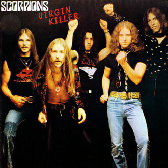 SCORPIONS - Virgin Killer. Okładka płyty