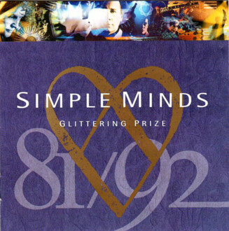SIMPLE MINDS - Glittering Prize 81/92. Okładka płyty
