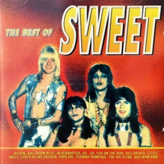 SWEET - Best Of. Okładka płyty