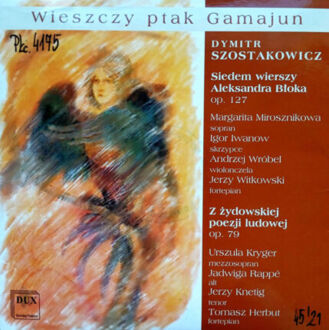Zdjęcie do SZOSTAKOWICZ DMITRIJ - Wieszczy ptak Gamajun