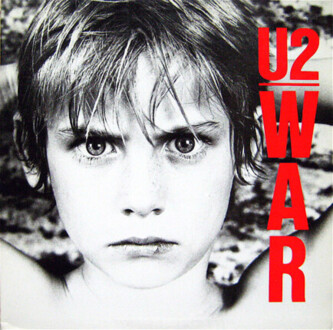 U2 - War. Okładka płyty