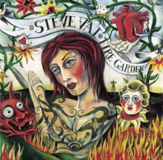 VAI STEVE - Fire Garden. Okładka płyty