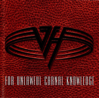 VAN HALEN - For Unlawful Carnal Knowledge. Okładka płyty