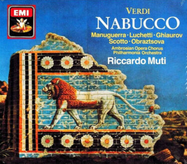 VERDI GIUSEPPE - Nabucco. Okładka płyty