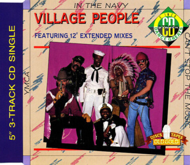 VILLAGE PEOPLE - YMCA, In The Navy, Can't Stop The Music. Okładka płyty