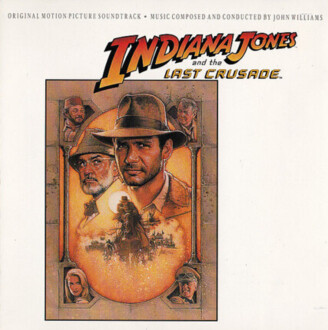 WILLIAMS JOHN - Indiana Jones And The Last Crusade. Okładka płyty