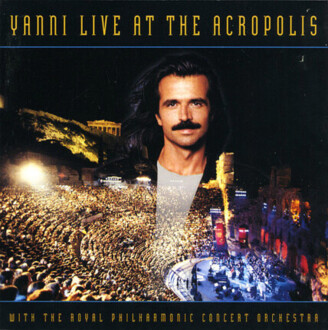 YANNI, ROYAL PHILHARMONIC CONCERT ORCHESTRA - Live At The Acropolis. Okładka płyty