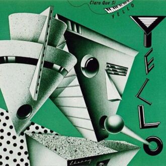 YELLO - Claro Que Si. Okładka płyty