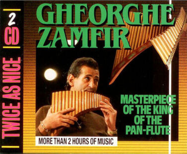 ZAMFIR GHEORGHE - Masterpiece Of The King Of The Pan-Flute. Okładka płyty