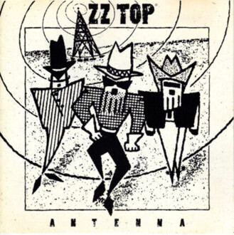 ZZ TOP - Antenna. Okładka płyty