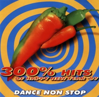 300% Hits Of Happy New Year '97. Okładka płyty