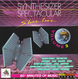 STAR INC. - Synthesizer Spectacular 3. Okładka płyty