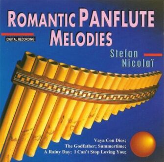 NICOLAI STEFAN - Romantic Panflute Melodies. Okładka płyty