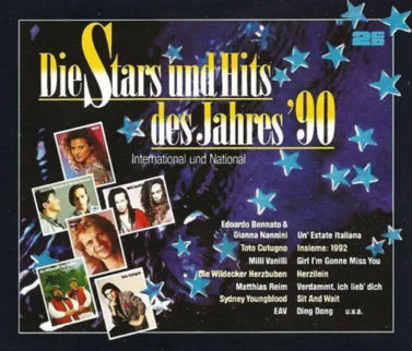 Die Stars und Hits des Jahres '90. Okładka płyty