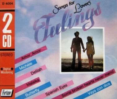 Feelings. Songs For Lovers. Okładka płyty