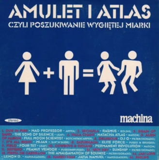 Amulet i atlas czyli poszukiwanie wygiętej miarki. Okładka płyty