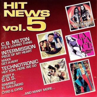 Hit News vol. 5 (1993). Okładka płyty