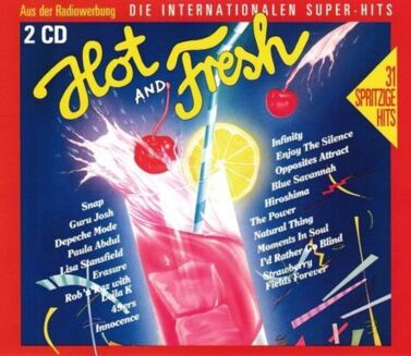 Hot And Fresh. Die Internationalen Super-Hits. Okładka płyty
