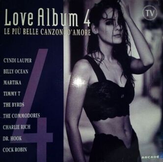 Love Album 4. Le Piu Belle Canzoni D' Amore. Okładka płyty
