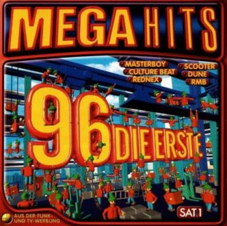 Mega Hits 96. Die Erste. Okładka płyty