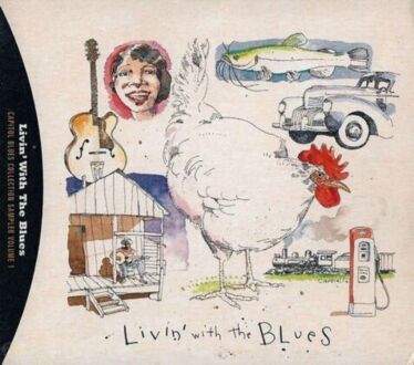 Livin' With The Blues - Capitol Blues Collection Sampler Volume 1. Okładka płyty