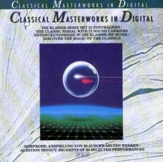 Classical Masterworks In Digital. Okładka płyty