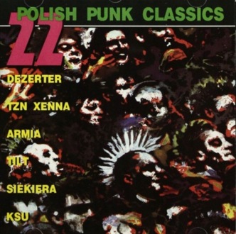 22 Polish Punk Classics. Okładka płyty