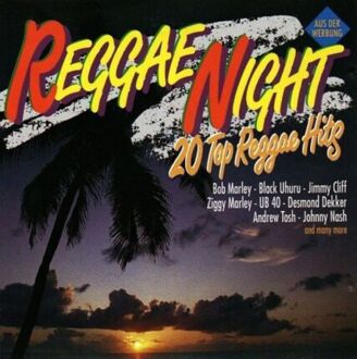 Reggae Night. 20 Top Reggae Hits 1. Okładka płyty