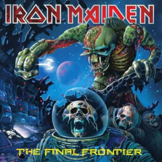 IRON MAIDEN - Final Frontier. Okładka płyty