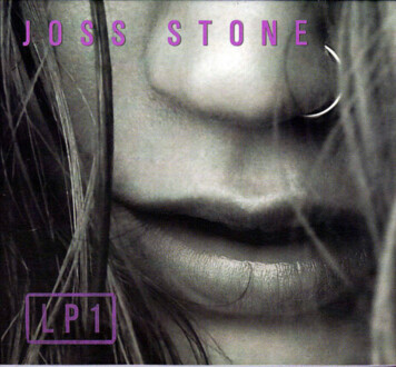 Zdjęcie do STONE JOSS - LP 1