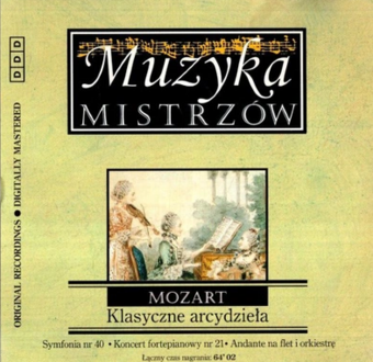 Zdjęcie do MOZART WOLFGANG AMADEUSZ - Klasyczne arcydzieła