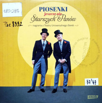 Zdjęcie do KABARET STARSZYCH PAN&Oacute;W - Piosenki jeszcze nie Starszych Pan&oacute;w