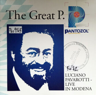 PAVAROTTI LUCIANO - Live in Modena. Okładka płyty