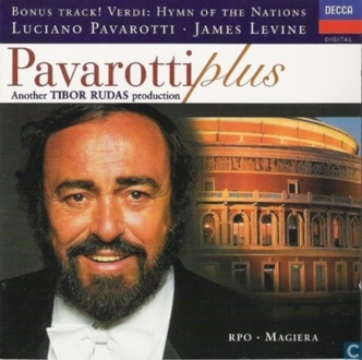 PAVAROTTI LUCIANO - Pavarotti plus. Okładka płyty