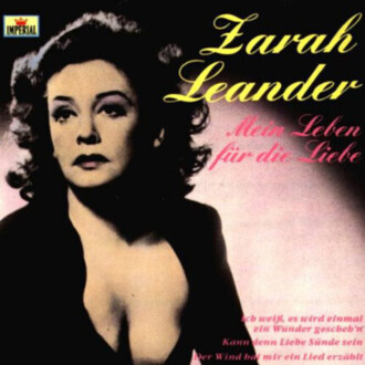 LEANDER ZARAH - Mein Leben fur die Liebe. Okładka płyty