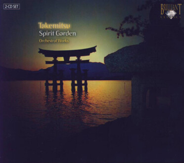 TAKEMITSU TORU - Spirit Garden, Orchestral Works. Okładka płyty