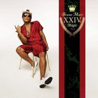 BRUNO MARS - 24K Magic. Okładka płyty