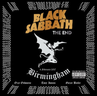 BLACK SABBATH - The End. Okładka płyty