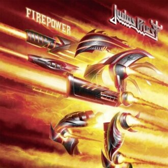 JUDAS PRIEST - Firepower. Okładka płyty
