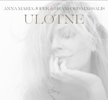 JOPEK ANNA MARIA & MARSALIS BRANFORD - Ulotne. Okładka płyty
