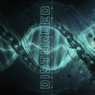 DISTURBED - Evolution. Okładka płyty